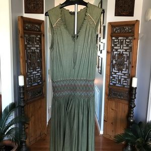 BCBGMAXAZRIA Cotton dress
